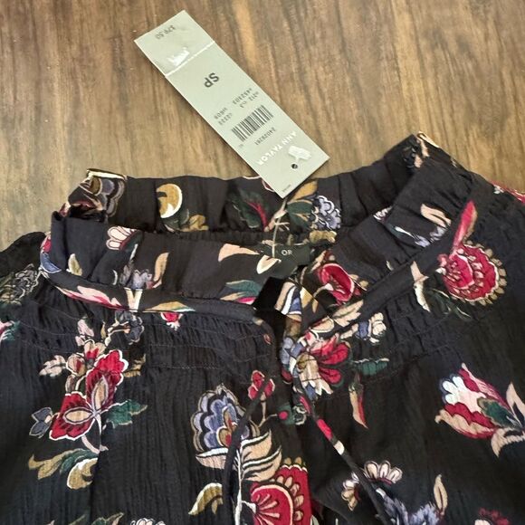 Ann Taylor Multicolor Floral Blouse - Picture 5 of 7